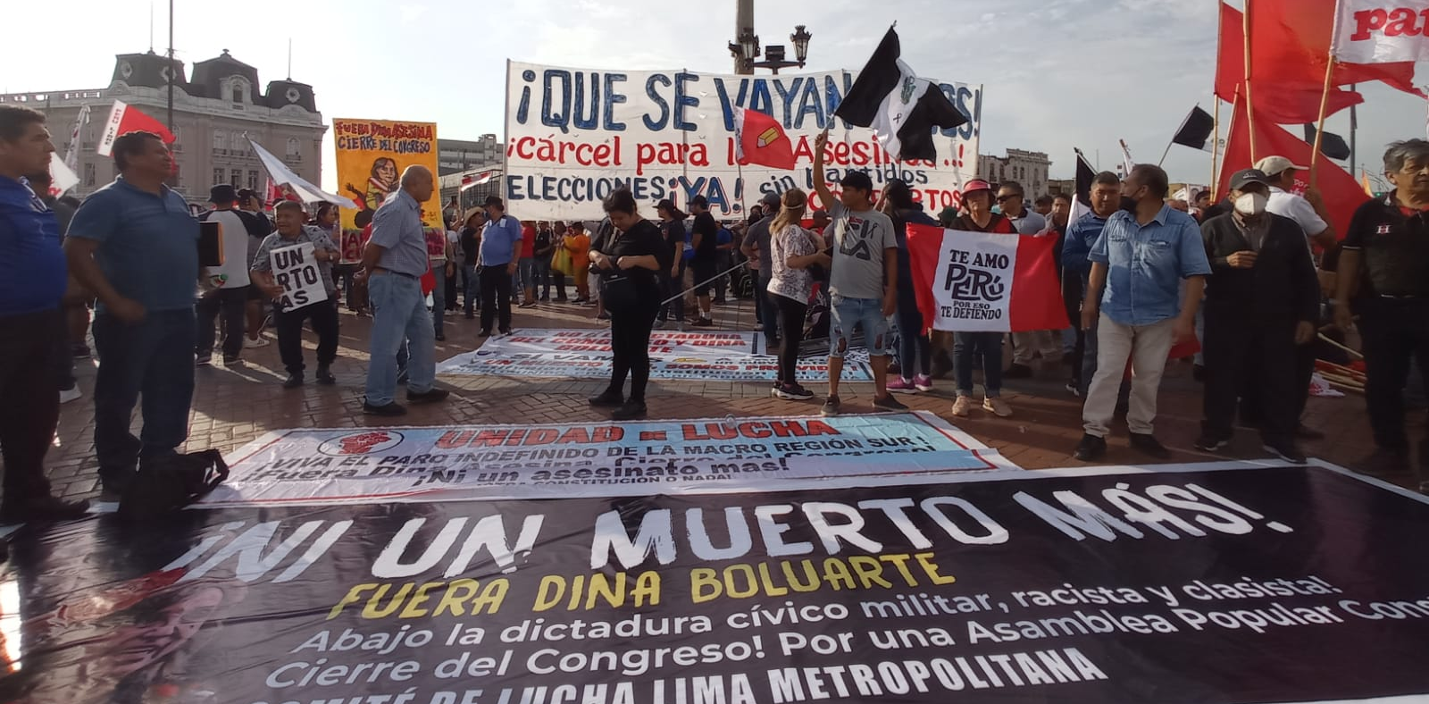 Ni un muerto mas